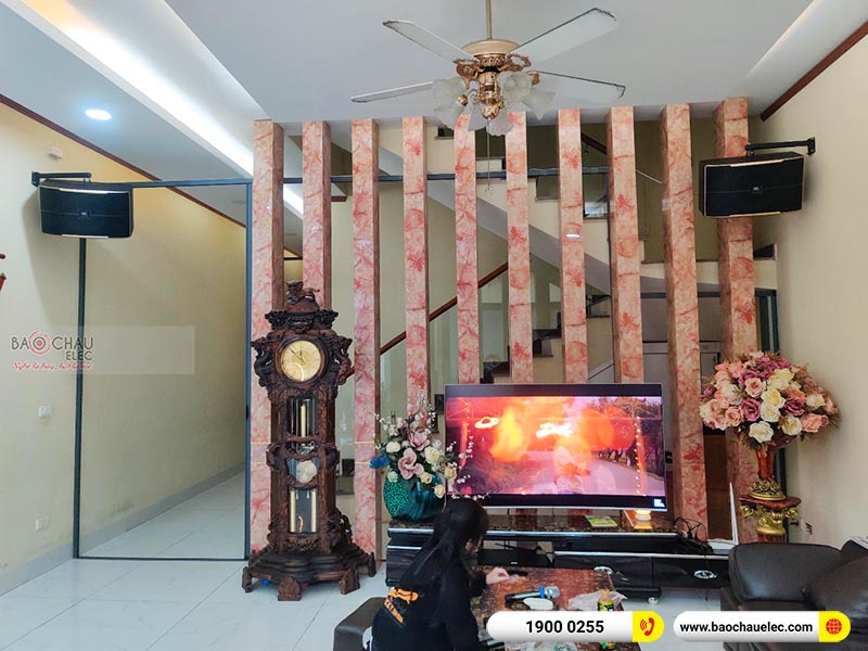 Dàn karaoke gia đình anh Long tại Hà Nội