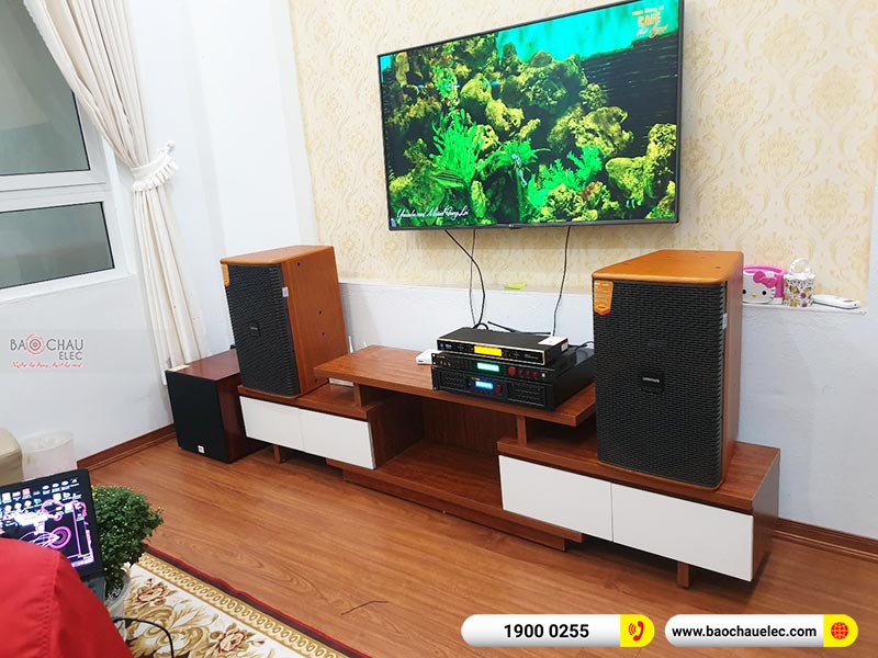 Dàn karaoke gia đình anh Nhật