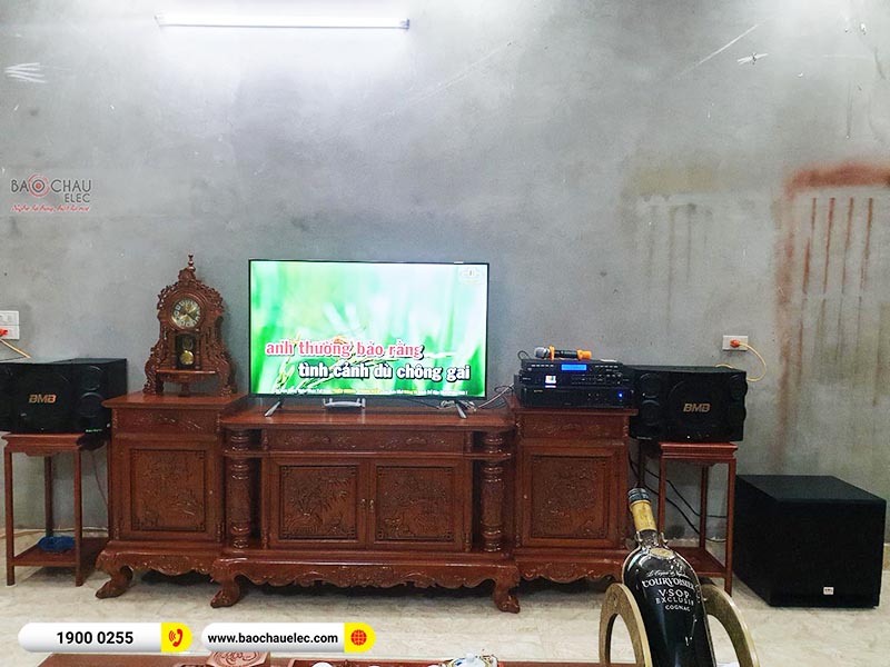 Dàn karaoke gia đình anh Phúc