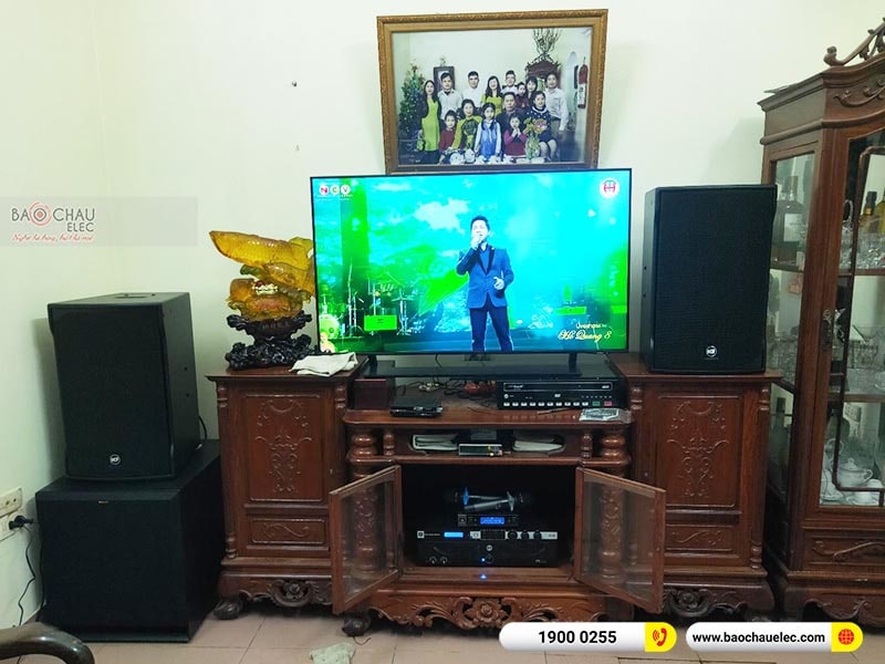 Dàn karaoke gia đình anh Thắng