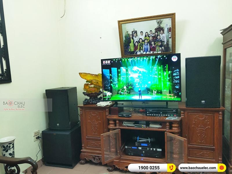 Dàn karaoke gia đình anh Thắng