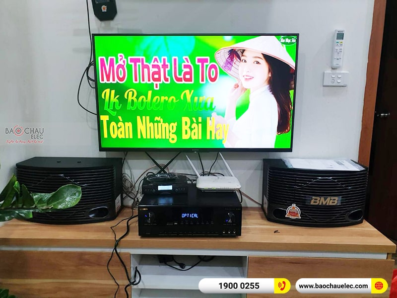 Dàn karaoke gia đình anh Thiến