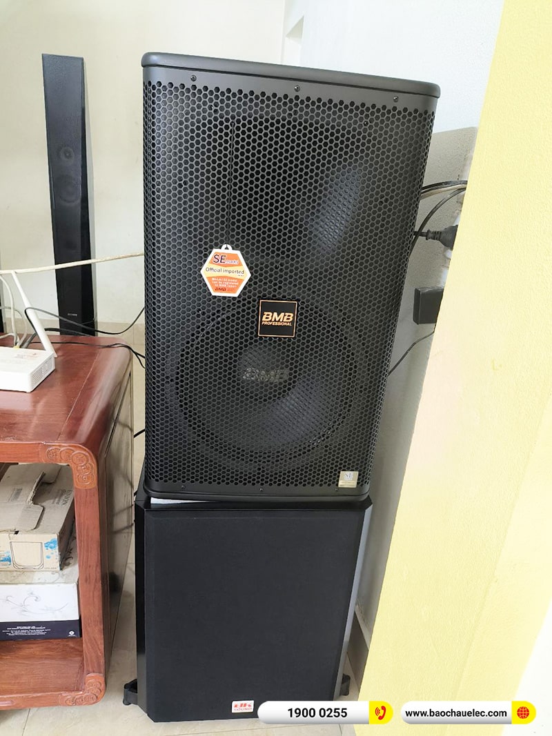 Lắp đặt dàn karaoke trị giá hơn 60 triệu cho anh Tiến tại Ninh Bình (BMB CSS 1212SE, VM1020A, KX180A, SW612B, BJ-U600) 