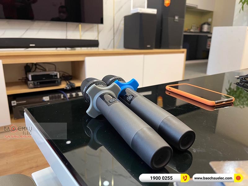 Dàn karaoke gia đình anh Tiệp