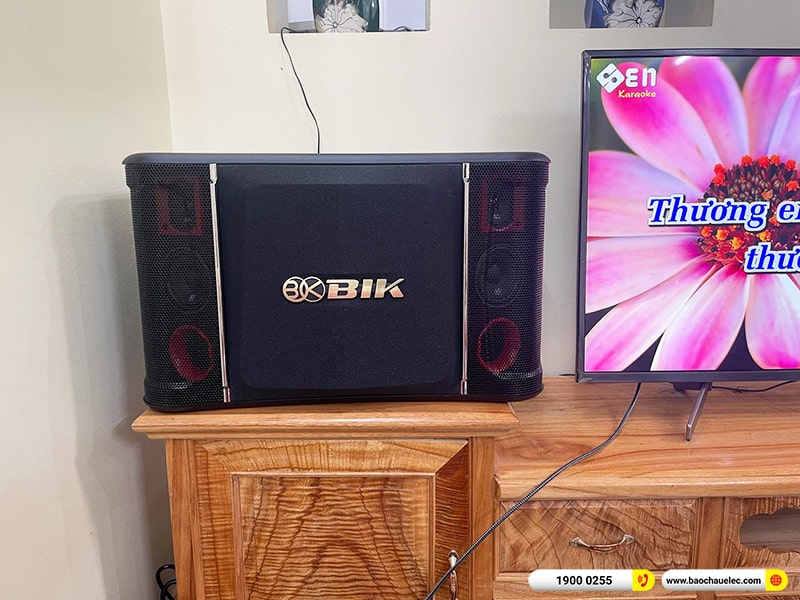 Lắp đặt dàn karaoke trị giá gần 40 triệu cho anh Toàn tại Tuyên Quang (BIK BJ-S968, VM420A, BPR-5600, BJ-W25A, BJ-U500) 