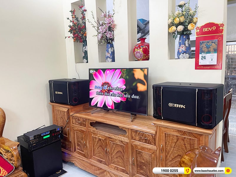 Lắp đặt dàn karaoke trị giá gần 40 triệu cho anh Toàn tại Tuyên Quang (BIK BJ-S968, VM420A, BPR-5600, BJ-W25A, BJ-U500) 