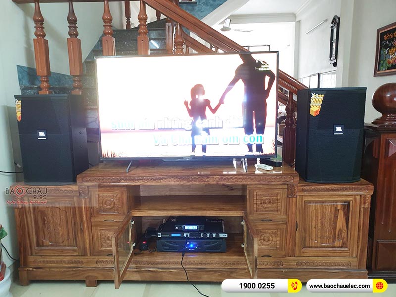 Dàn karaoke gia đình anh Trưởng