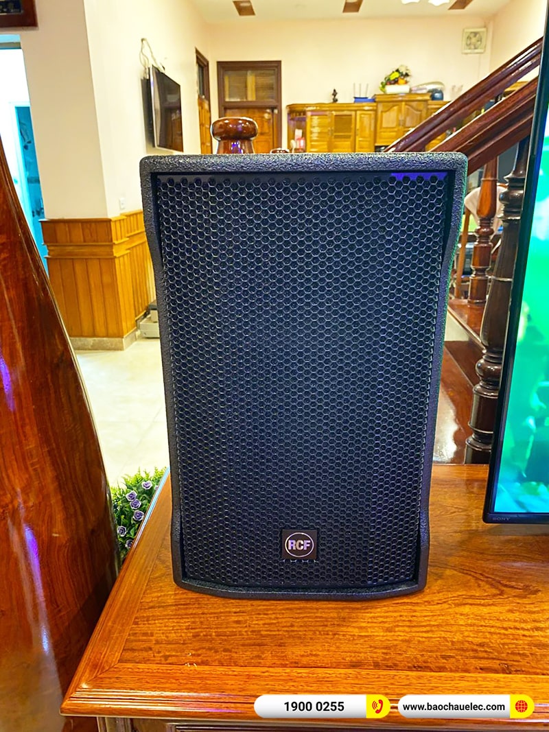 Lắp đặt dàn karaoke trị giá gần 90 triệu cho anh Tuấn tại Điện Biên (RCF CMAX 4110, Crown T5, KX180A, TS312S, JBL VM200)