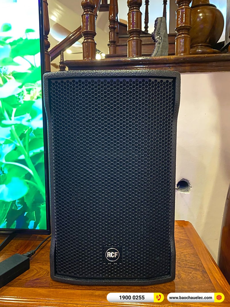 Lắp đặt dàn karaoke trị giá gần 90 triệu cho anh Tuấn tại Điện Biên (RCF CMAX 4110, Crown T5, KX180A, TS312S, JBL VM200)