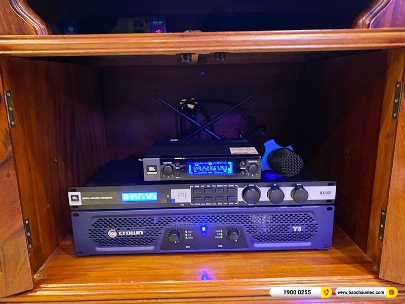 Lắp đặt dàn karaoke trị giá gần 90 triệu cho anh Tuấn tại Điện Biên (RCF CMAX 4110, Crown T5, KX180A, TS312S, JBL VM200)
