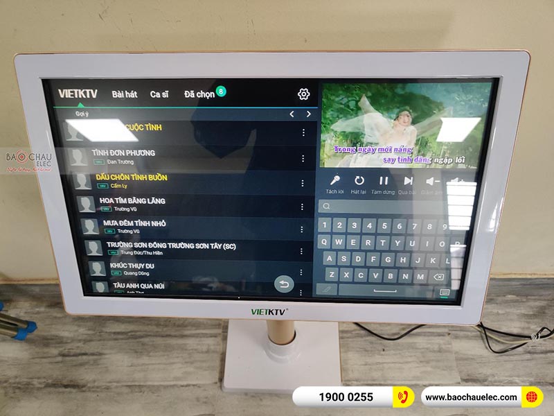 Dàn karaoke gia đình anh Tuấn