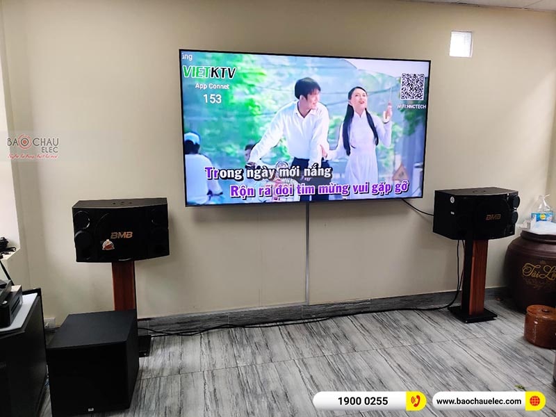 Dàn karaoke gia đình anh Tuấn