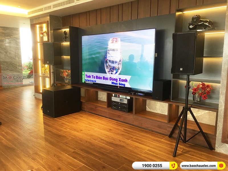 Dàn karaoke gia đình anh Tuấn