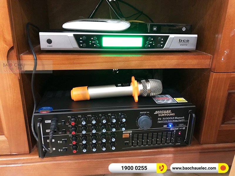 Dàn karaoke gia đình anh Tuyên