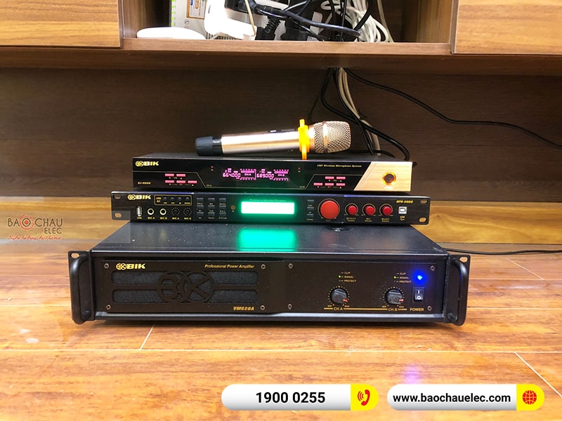 Dàn karaoke gia đình anh Vĩnh 