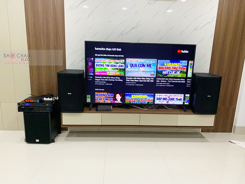 Lắp đặt d&agrave;n karaoke gia đ&igrave;nh anh Vỹ tại H&agrave; Nội