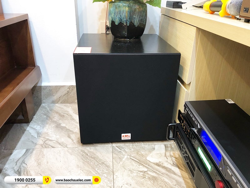 Lắp đặt dàn karaoke trị giá hơn 30 triệu cho chị Thanh tại Hà Nội (Alto AT1000II, VM620A, BPR-8500, SW312B, U900 Plus X) 
