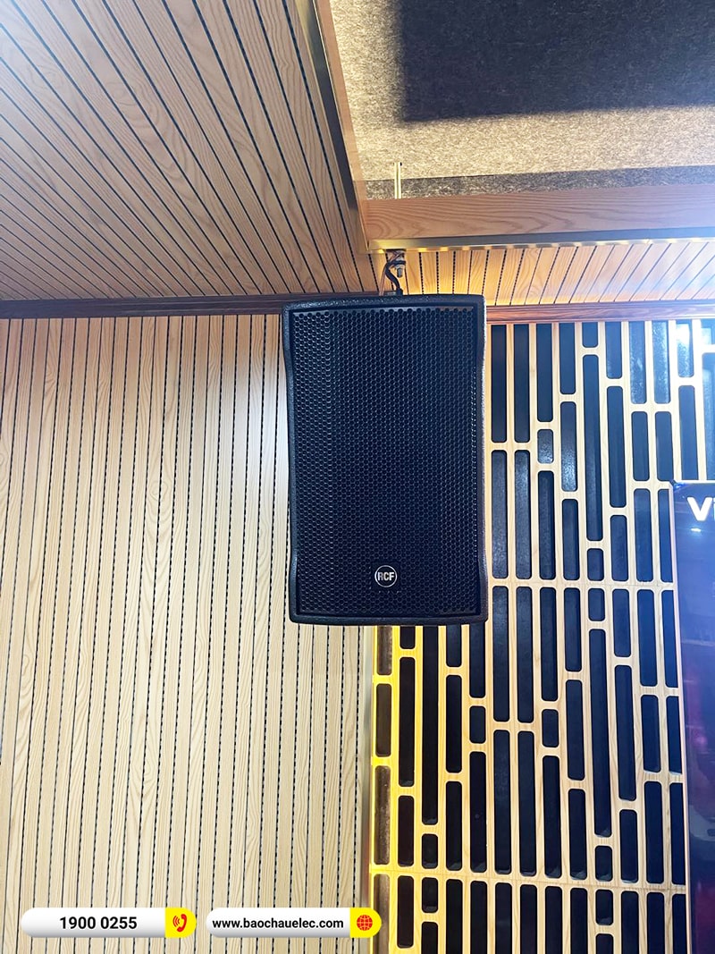 Lắp đặt dàn karaoke trị giá hơn 180 triệu cho chú Cường tại Hà Nội (RCF CMAX 4110, IPS 2700, IPS 5.0K, KX180A, S8018II, VM300,…)