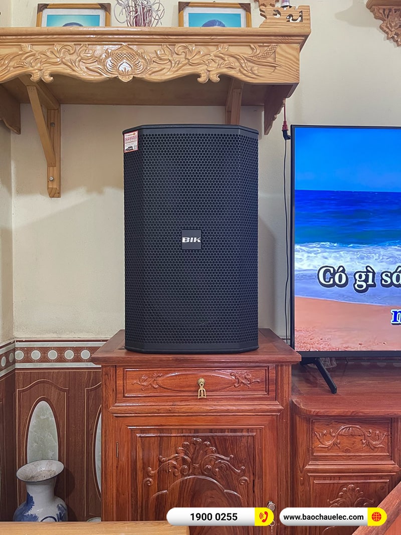 Lắp đặt dàn karaoke BIK hơn 36tr cho chú Lại tại Ninh Bình (BIK BSP 412II, CA-J602, KP500, SW612C, U900 Plus X)