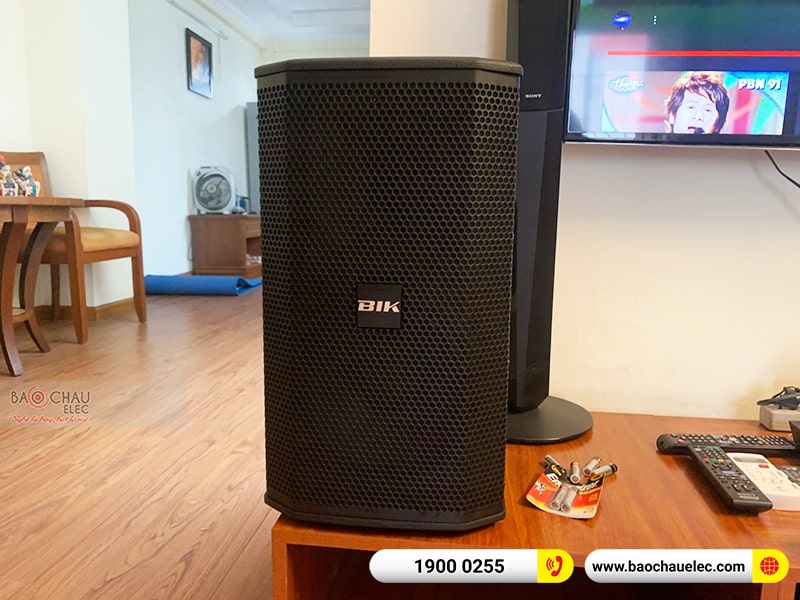 Dàn karaoke gia đình chú Quảng