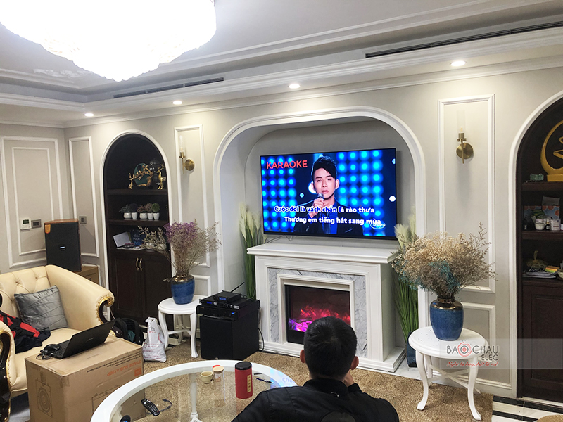 Dàn karaoke gia đình anh An h5