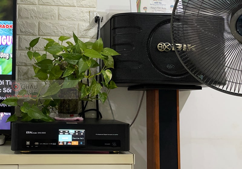 Digital Karaoke Power Amplifier BKSound DKA 5500 (K&egrave;m micro kh&ocirc;ng d&acirc;y)