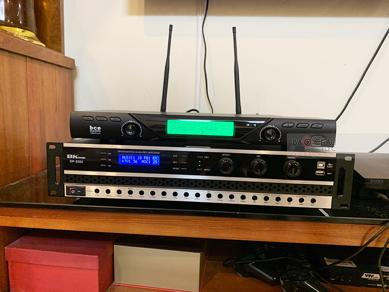 Dàn karaoke gia đình anh Cường h2