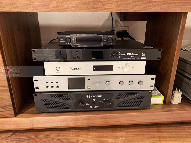 Dàn karaoke gia đình anh Cường h3