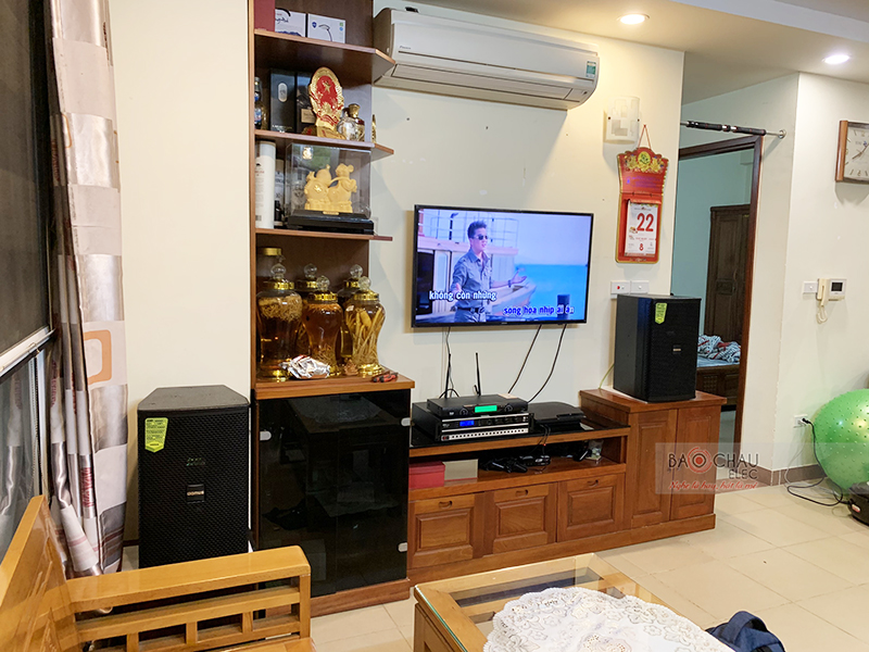 Dàn karaoke gia đình anh Cường h5