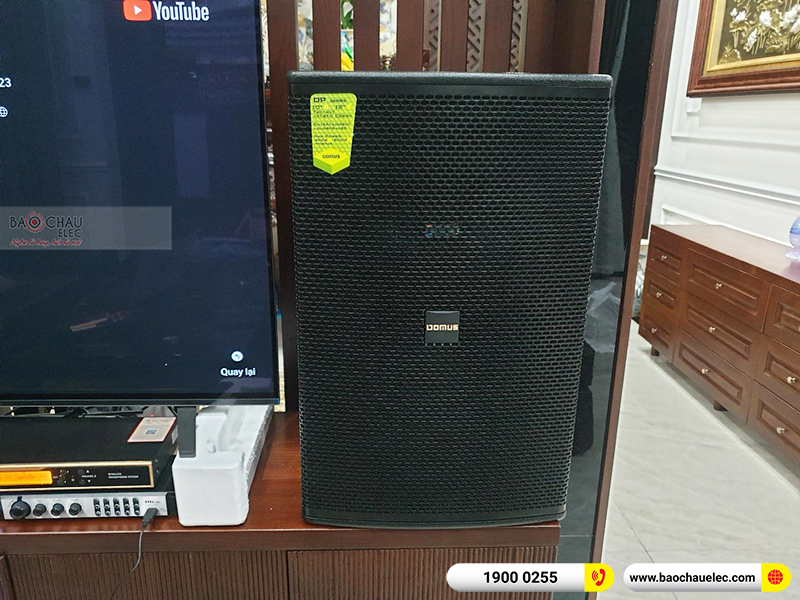 Lắp đặt dàn karaoke anh Cửu tại Hà Nội