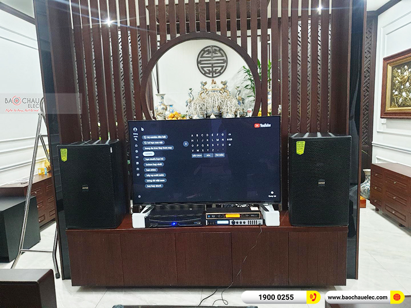 Lắp đặt dàn karaoke anh Cửu tại Hà Nội