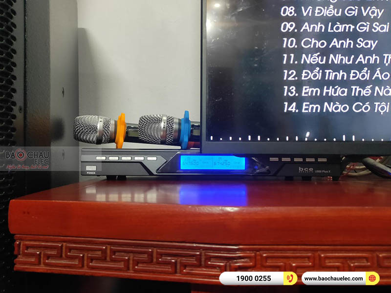 Lắp đặt dàn karaoke anh Đoàn tại Hà Nội