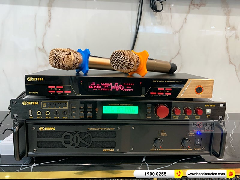 Lắp đặt dàn karaoke gia đình anh Dũng tại Hà Nội