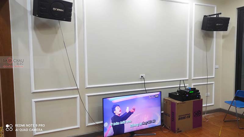 Dàn karaoke gia đình anh Hà h4
