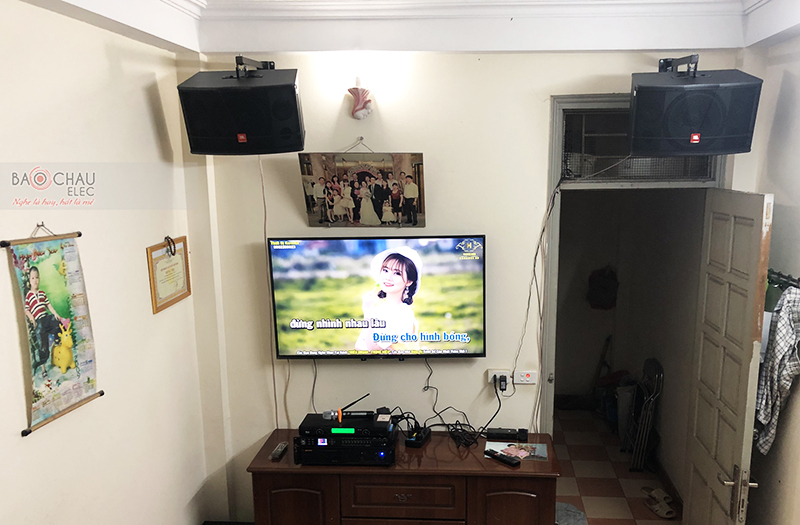 Dàn karaoke gia đình anh Hà h5
