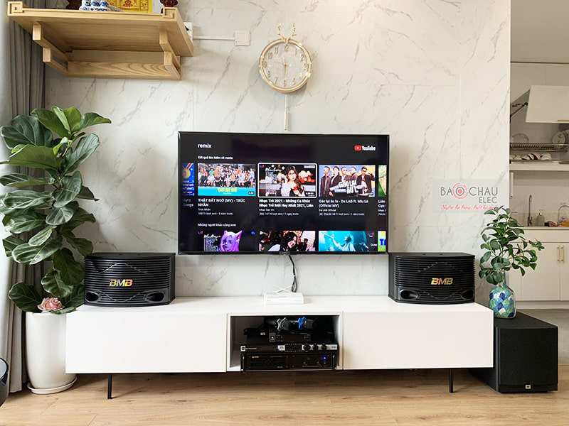 Lắp đặt d&agrave;n karaoke gia đ&igrave;nh anh Ho&agrave;ng tại H&agrave; Nội