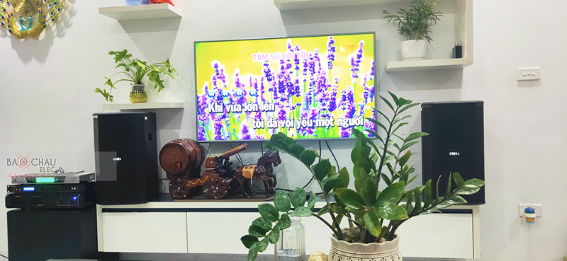 Dàn karaoke gia đình anh Hoàng h6