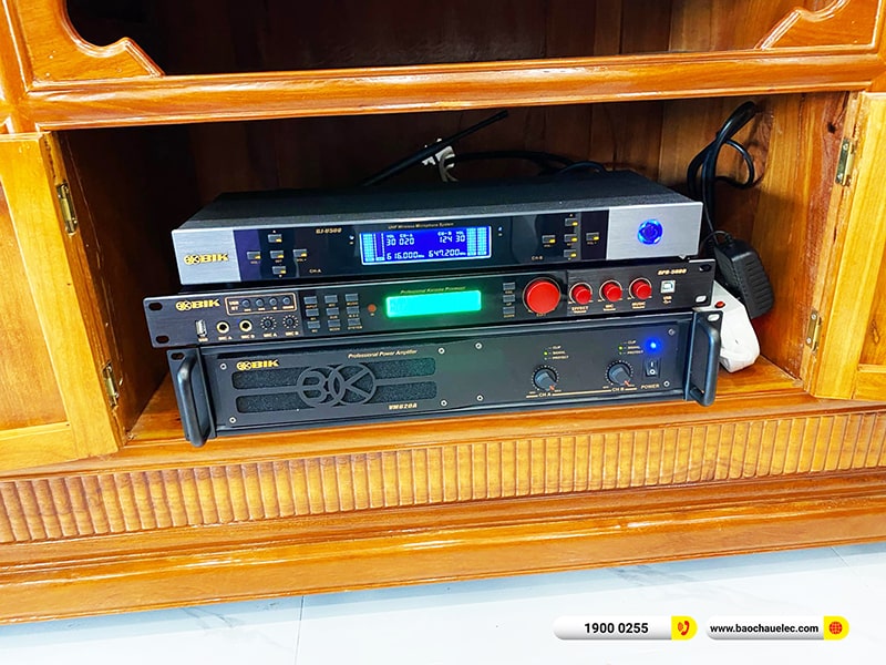 Lắp đặt dàn karaoke trị giá hơn 50 triệu cho anh Hùng tại Ninh Bình