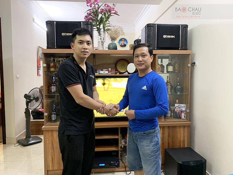Dàn karaoke gia đình anh Hùng h6