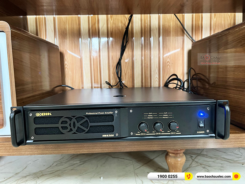 Lắp đặt dàn karaoke anh Lịch tại Hà Nội 