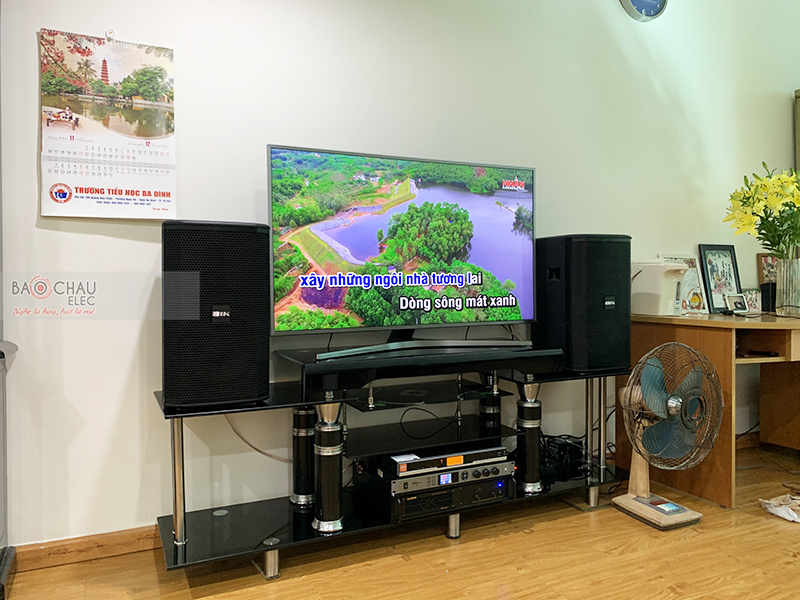 Dàn karaoke gia đình anh Lộc h3