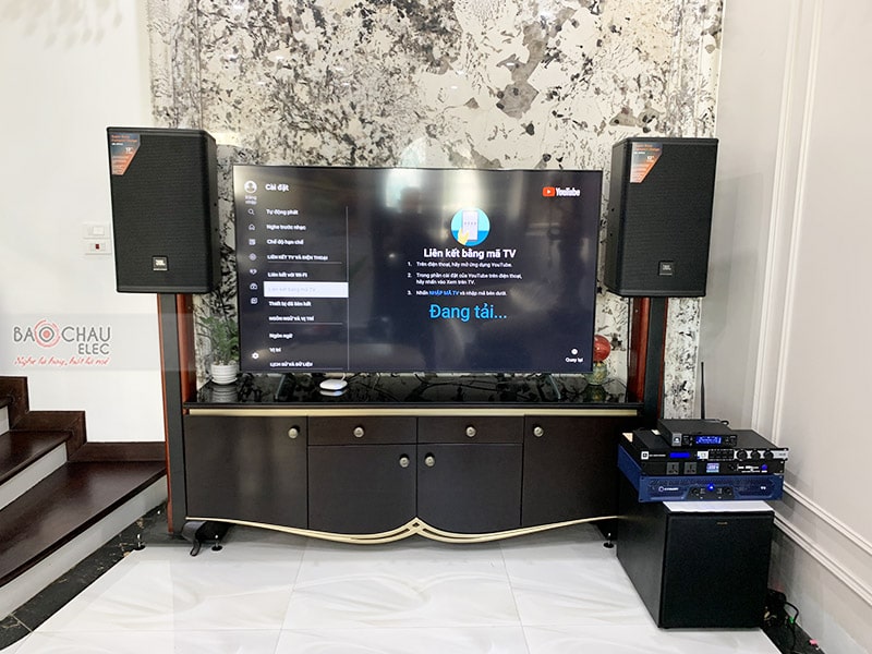 Lắp đặt d&agrave;n karaoke gia đ&igrave;nh anh Mạnh tại H&agrave; Nội