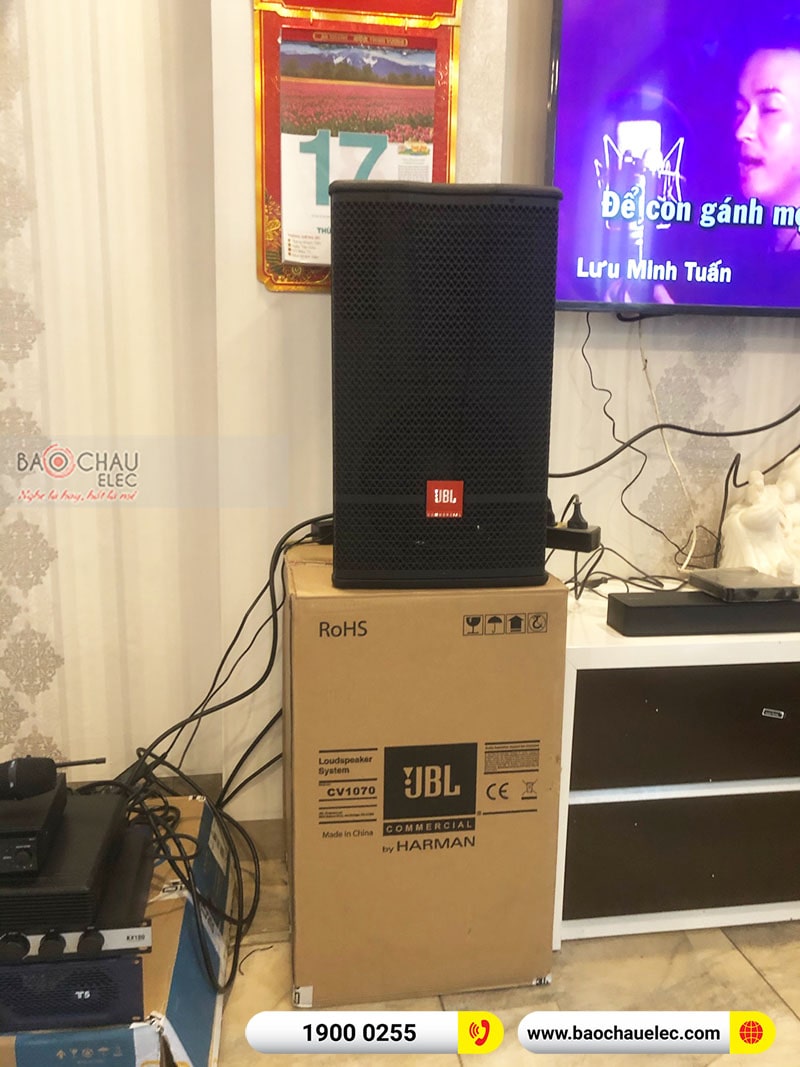 Lắp đặt dàn karaoke gia đình anh Nam tại Hà Nội