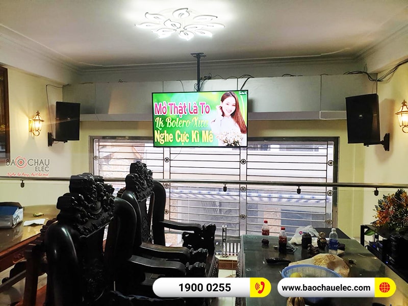 dàn karaoke gia đình anh Phong 