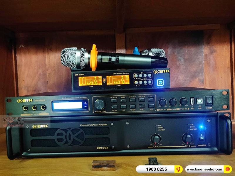 Lắp đặt dàn karaoke gia đình anh Phượng tại Hà Nội