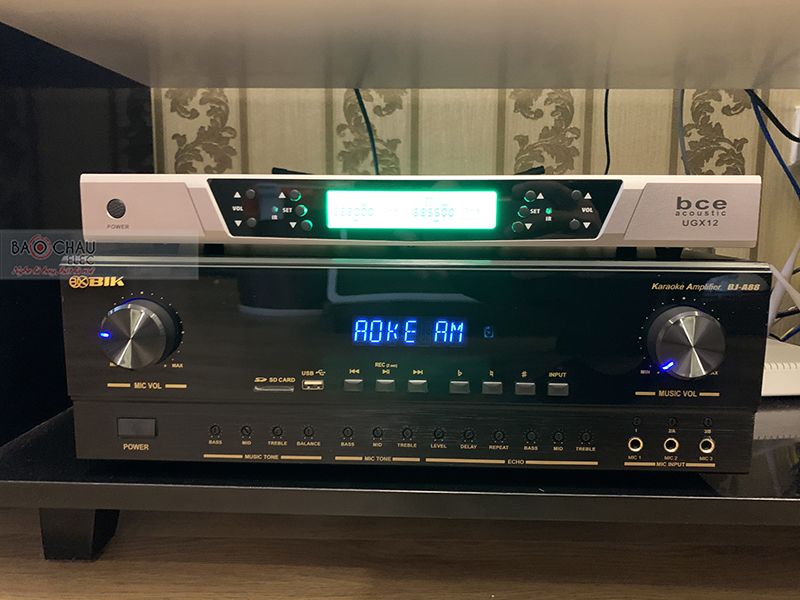 Lắp đặt dàn karaoke gia đình anh Quân tại Hà Nội