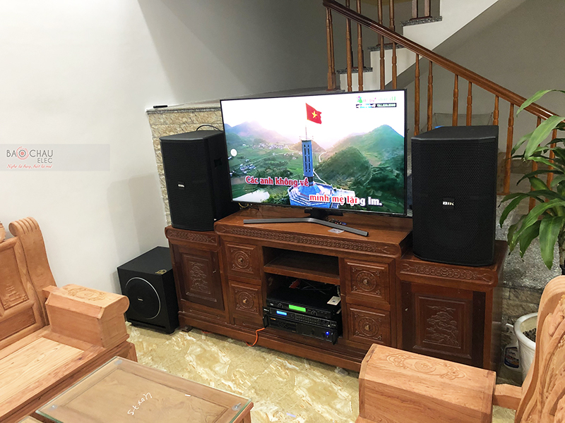 Dàn karaoke gia đình anh San h6