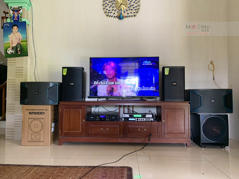 dàn karaoke gia đình 