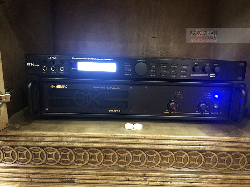 Dàn karaoke gia đình anh Tiến h3