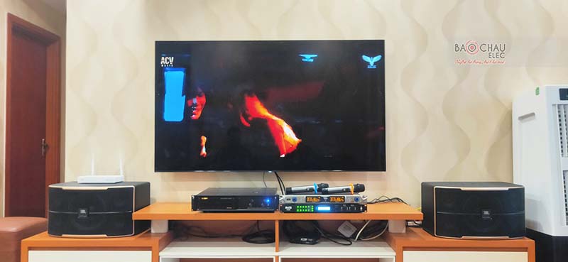 Dàn karaoke gia đình anh Trung h6